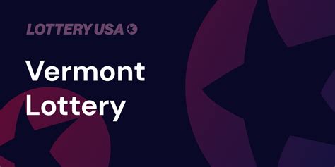 vermont lottery results